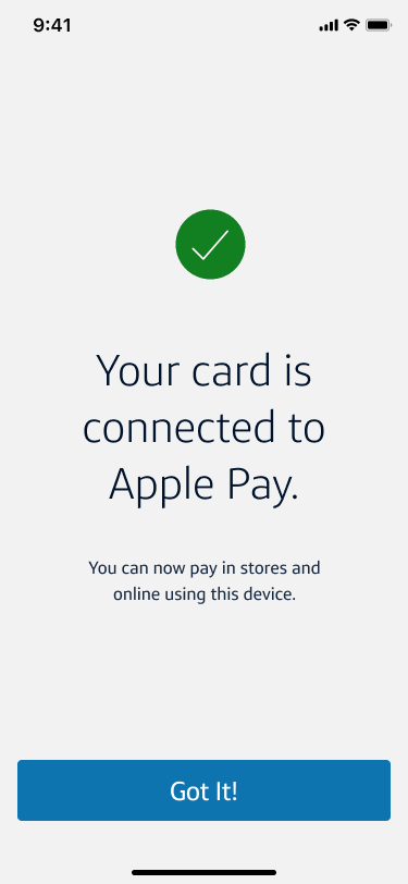 Apple Pay Success
